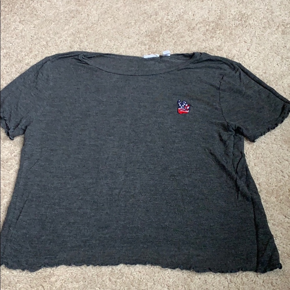 Girls Americana peace t shirt. Tillys full tilt.